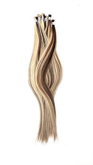 Piano Hand Tied Weft Hair Extensions Foxtail Hand Tied Hair Extensions