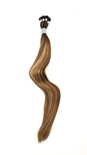 Mocha Melt Hand Tied Weft - Foxtail Hand Tied Hair Extensions